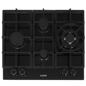 Изображение товара Газовая варочная поверхность EXITEQ PF 640 STGB-E/A с конфоркой WOK и электроподжиг