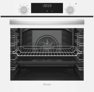 Изображение товара Электрический духовой шкаф ARDO BO28EW2 белый с 8 режимами, автоматикой, таймером