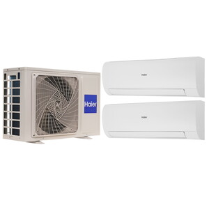Изображение товара Настенный кондиционер Haier AS25PS1HRA-M/AS35PS1HRA-M/2U50S2SM1FA-3 с двумя блоками