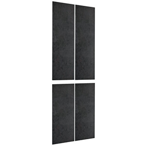 Изображение товара Панель для холодильника Eigen Stark-RF05 серого цвета из стекла матовая