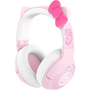 Изображение товара Беспроводные наушники Razer Kraken Kitty V2 Hello‑Kitty & Friends Edition  розовый 2026