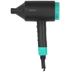 Изображение товара Фен Kitfort KT-3228-3 черный/зеленый