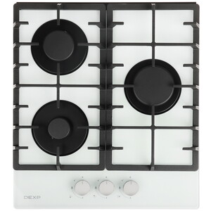 Изображение товара Газовая варочная поверхность DEXP 45-KB01 с 3 конфорками и электроподжигом