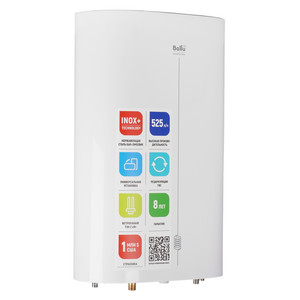 Изображение товара Бойлер косвенного нагрева Ballu AQUASTAR INOX ASWX-F 80, 80 л