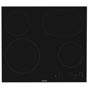 Изображение товара Электрическая варочная поверхность Gorenje ECT646BSCE черного цвета
