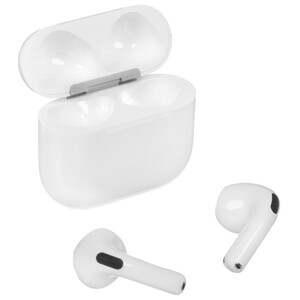 Изображение товара Беспроводные наушники Apple AirPods 4 белый TWS с пространственным звуком и активным шумоподавление
