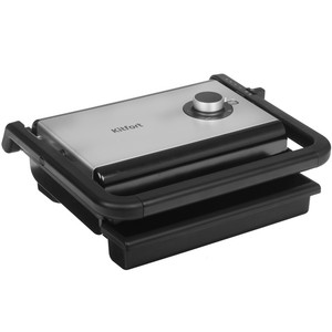 Изображение товара Гриль Kitfort КТ-1637 серебристый компактный мощность 1200 Вт