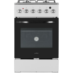 Изображение товара Комбинированная плита Aceline MC50-L01C белого цвета с газовыми конфорками и электрической духовкой