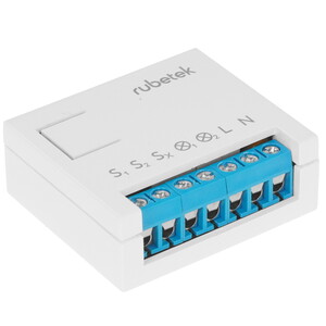 Изображение товара Умное реле RUBETEK PRO RE-3315 двухканальное Wi-Fi управление энергопотреблением и безопасностью