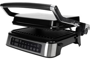 Изображение товара Электрический гриль Ragex R782-900 серебристый 2000 Вт с дисплеем