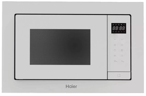 Изображение товара Встраиваемая микроволновая печь Haier HMX-BTG207W белый с грилем и дисплеем