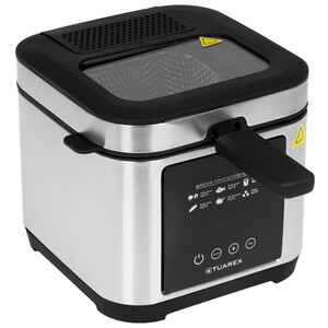 Изображение товара Фритюрница Tuarex AG-3501 серебристая 2000 Вт сенсорное управление