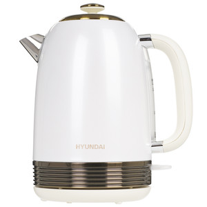 Изображение товара Электрочайник Hyundai HYK-S4500 1.7 л белый с автоматическим отключением