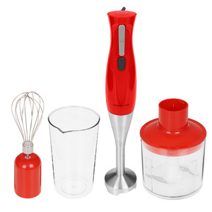 Изображение товара Погружной блендер Galaxy GL2164 с насадками, 1200 Вт, красный