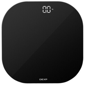 Изображение товара Электронные напольные весы DEXP SC-905 черный цвет, измерение до 180 кг
