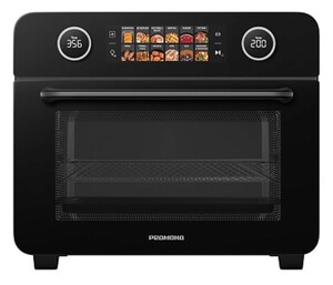 Изображение товара Мини-печь РЕДМОНД OV2100 черный с аэрогрилем и дегидратором 25 л