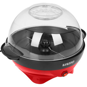 Изображение товара Viatto MK-PM999R — попкорница с горячим воздухом, 800 Вт, красная