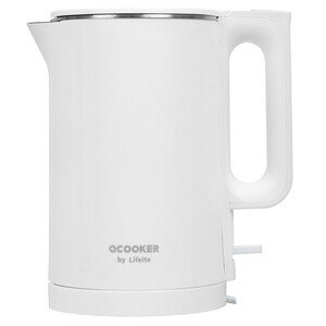 Изображение товара Электрочайник Qcooker CR-YS1601Y белый 1.6 л 1500 Вт с автоматическим отключением