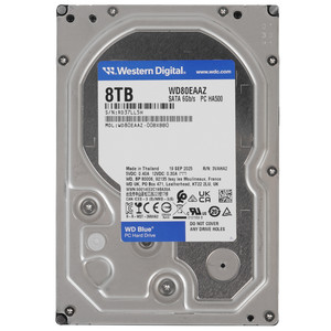 Купить 8 ТБ Жесткий диск WD Blue [WD80EAAZ] в интернет-магазине