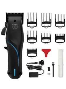 Изображение товара Машинка для стрижки Wahl 3026483 Vapor — бесщеточный двигатель, 7 насадок