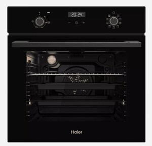 Изображение товара Электрический духовой шкаф Haier HOX-P09NTB черный 76 л сенсорное управление
