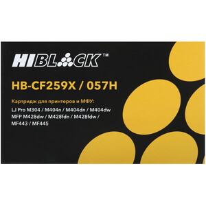 КартриджлазерныйHi-BlackCF259X/057Hчерный