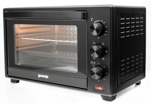 Изображение товара Gorenje OM30MB мини печь черный 30л 1600Вт электропечь