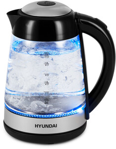 Изображение товара Электрочайник Hyundai HYK-G3803 черный