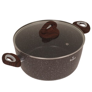 Изображение товара Кастрюля Rashel Premium Титан&Гранит R-27750 5 л 26 см коричневый