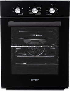 Изображение товара Электрический духовой шкаф Simfer B4EB16070 черный 49 л конвекция таймер