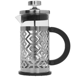 Изображение товара Р Rashel М-5235 френч пресс 350 мл серебристый термостойкое стекло бакелит нержавеющая сталь