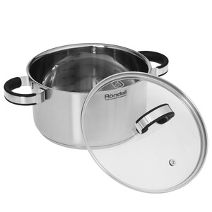 Изображение товара Кастрюля Rondell Brando RDS-1804 3.1 л нержавеющая сталь для индукционных плит