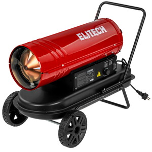 Изображение товара Дизельная тепловая пушка Elitech ДП 20 для строительных и промышленных работ