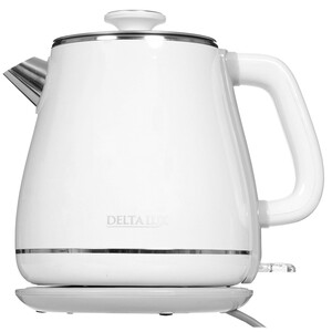 Изображение товара Электрочайник DELTA LUX DE-1019 белый объем 1,8 л мощность 2200 Вт