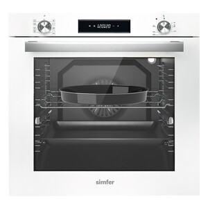 Изображение товара Электрический духовой шкаф Simfer B6EC69070 белый с 9 режимами, 80 л, таймер