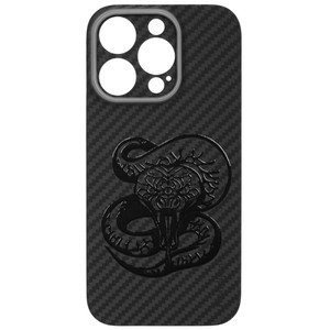 Изображение товара Накладка Zibelino Kondijan Carbon для iPhone 16 Pro с MagSafe и кевларом
