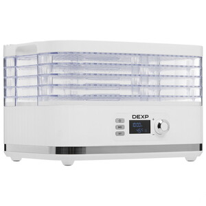 Изображение товара Сушилка для овощей и фруктов DEXP DFD-455V белый