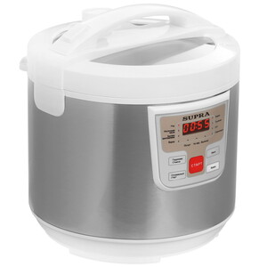 Изображение товара Мультиварка SUPRA MCS-4114 серебристая с 11 программой и таймером