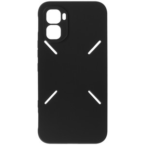 Изображение товара Накладка BoraSCO Silicone Case для Infinix GT 50 Pro черный надежная защита
