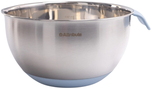 Изображение товара Миска Attribute SHAPE 3000 мл - нержавеющая сталь, мерная шкала, нескользящее основание