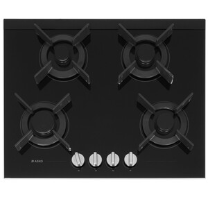 Изображение товара Газовая варочная поверхность Asko HG8640BGB1 4 конфорки стеклокерамика современный дизайн