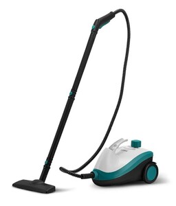 Изображение товара Пароочиститель Kitfort КТ-9227 белый с насадками и шлангом