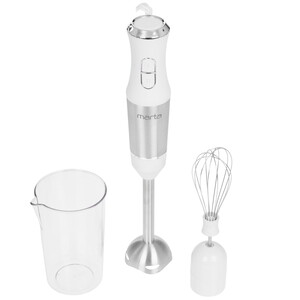 Изображение товара Погружной блендер MARTA MT-1577 1200 Вт, белый, с насадками