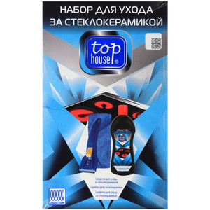 Изображение товара Набор для ухода за стеклокерамикой TOP HOUSE 182326 с маслом апельсина