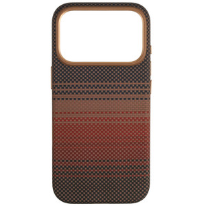 Изображение товара Накладка  Pitaka Aramid UltraGuard Case для Apple iPhone 17 Pro коричневый/бежевый