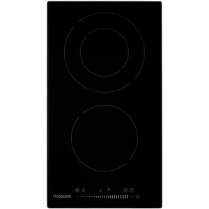 Изображение товара Электрическая варочная поверхность Hotpoint HR 3O4 BAS 2 конфорки сенсорная стеклокерамика