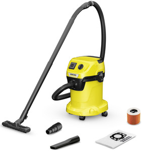 Изображение товара Хозяйственный строительный пылесос Karcher WD 3 P V 17/4/20 17 л 1000 Вт