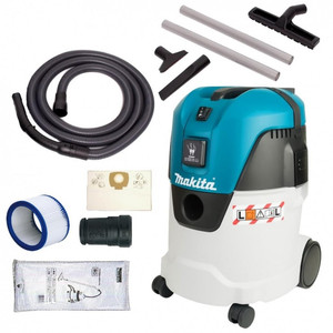 Изображение товара Строительный пылесос Makita VC2512L с функцией влажной уборки