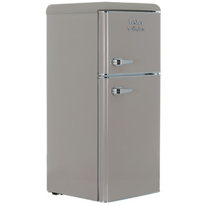 Изображение товара Компактный двухкамерный холодильник Tesler RT-132 серый с морозильной камерой