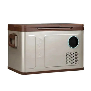 Изображение товара Холодильник автомобильный Alpicool WH38 (12/24) бежевый